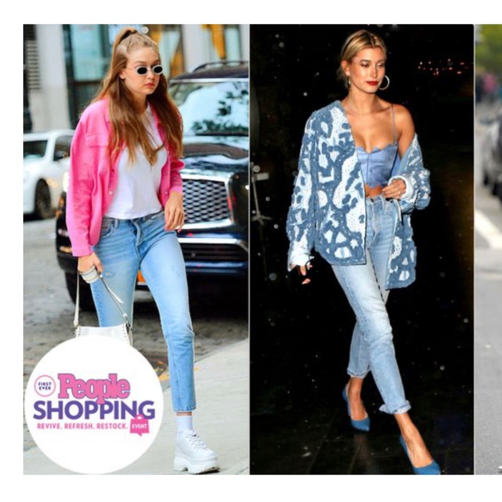 FRAME DENIM slim fit- rare color. As seen on Gigi Hadid+ Hailey Bieber NWOT